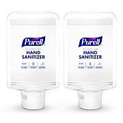 PURELL Advanced Hand Sanitizer Fragrance Free Foam, For ES10 Automatic Dispensers, 1,200 mL Refill, Fragrance-Free, 2/Carton (835102CT)