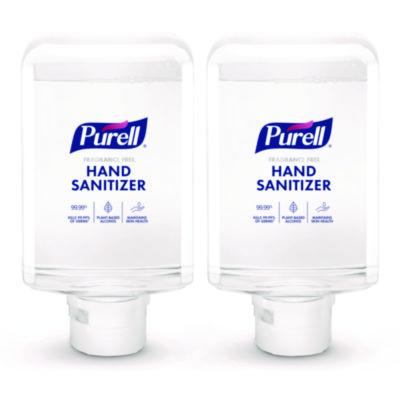 PURELL Advanced Hand Sanitizer Fragrance Free Foam, For ES10 Automatic Dispensers, 1,200 mL Refill, Fragrance-Free, 2/Carton (835102CT)