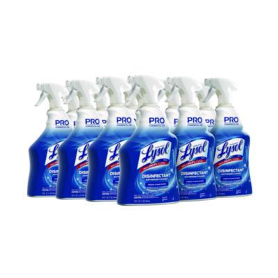 Professional LYSOL Brand Disinfectant Bathroom Cleaner, 32 oz Spray Bottle, 12/Carton (04685CT)