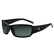 ergodyne Skullerz THOR Anti-Scratch Enhanced Anti-Fog Safety Glasses, Matte Black Full Frame, Smoke Dual Lens (51035)