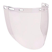 ergodyne Skullerz 8997 Anti-Scratch/Anti-Fog Face Shield Replacement, Cap-Style/Safety Helmet, Clear Lens (60249)