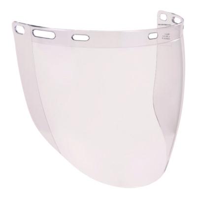 ergodyne Skullerz 8997 Anti-Scratch/Anti-Fog Face Shield Replacement, Cap-Style/Safety Helmet, Clear Lens (60249)