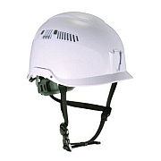 ergodyne Skullerz 8977 Class C Safety Helmet with Adjustable Venting, 6-Point Rachet Suspension, White (60264)