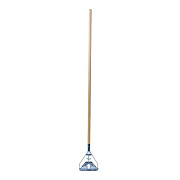 Boardwalk Quick Change Metal Head Mop Handle for No. 20 and Up Heads, 62", Natural (605)
