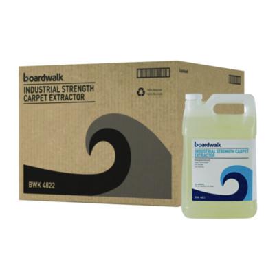 Boardwalk Industrial Strength Carpet Extractor, Clean Scent, 1 gal Bottle, 4/Carton (4822)