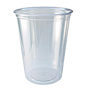 Fabri-Kal Recycleware Round Deli Container, 32 oz, 4.6" Diameter x 5.8" h, Clear, Plastic, 500/Carton (RD32)