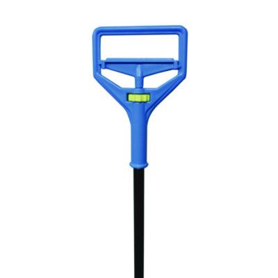 Impact Janitor Style Screw Clamp Mop Handle, 64", Blue (94)