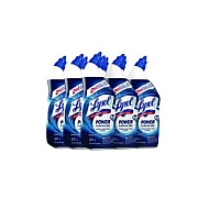 LYSOL Brand Disinfectant Toilet Bowl Cleaner, Atlantic Fresh, 24 oz Bottle, 9/Carton (98012)