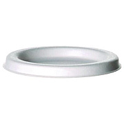 Eco-Products Vanguard Sugarcane Portion Cup Lid, Fits 4 oz Portion Cups, White, 1,800/Carton (EPSPCLID4NFA)