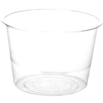 Eco-Products Renewable and Compostable Portion Cups, 4 oz, Plastic, Clear, 100/Pack, 20 Packs/Carton (EPPC400)