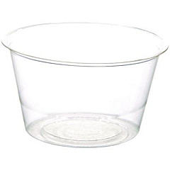 Eco-Products Renewable and Compostable Portion Cups, 3 oz, Plastic, Clear, 100/Pack, 20 Packs/Carton (EPPC300)