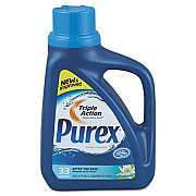 Purex Liquid He Detergent, After The Rain Scent, 50oz Bottle, 6/carton (04789)