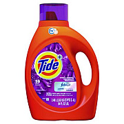Tide Plus Febreze HE Liquid Laundry Detergent, Spring and Renewal, 84 oz Bottle (12237EA)