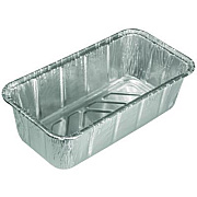 HFA Aluminum Loaf Pan, 36 oz, 4.5 x 8.63 x 2.59, 500/Carton (31630500)