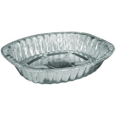 HFA Giant Rack Roaster Pan, 272 oz, 14.43 x 3.12 x 17.68, Silver, Aluminum, 100/Carton (32400100)