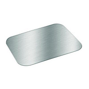 HFA Foil Laminated Board Lids, Fits 2061/2062, 5.88 x 8.44, Aluminum, 500/Carton (2062L)