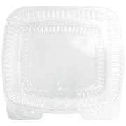 HFA Handi-Lock Single Compartment Food Container, 46 oz, 8 x 3 x 8.87, Clear, Plastic, 250/Carton (6091S250)