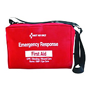 First Aid Only 224-Piece Emergency Response Bag, 224-Piece, Fabric Case (91170)