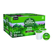 Green Mountain Coffee Dark Magic Extra Bold Coffee K-Cups, Regular, 70/Box (5000373740)