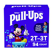 Huggies Pull-Ups Learning Designs Potty Training Pants for Boys, Size 2T-3T, 18 lbs to 34 lbs, 94/Carton (45266)
