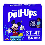 Huggies Pull-Ups Learning Designs Potty Training Pants for Boys, Size 5, 3T-4T, 32 lbs to 40 lbs, 84/Carton (45271)