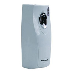 Boardwalk Classic Metered Air Freshener Dispenser, 4" x 3" x 9.5", White (908)