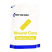 First Aid Only 137-Piece Wound Care Treatment Pack, Resealable Plastic Bag (91164)