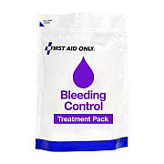 First Aid Only 12-Piece Bleeding Control Treatment Pack, 12 Pieces, Resealable Plastic Bag (91166)