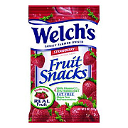 Welch's Fruit Snacks, Strawberry, 5 oz Pouch, 12/Box (PIM05096)