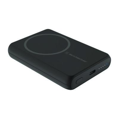 Scosche GoBat MagSafe Wireless Power Bank, 10 W, Black (PBQ5MSSP)