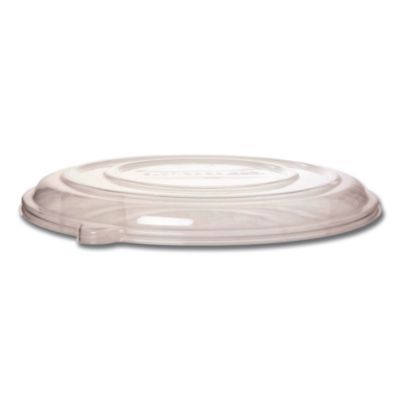 Eco-Products 100% Recycled Content Pizza Tray Lids, 16 x 16 x 0.2, Clear, Plastic, 50/Carton (EPSCPTR16LID)