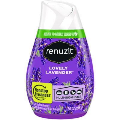 Renuzit Adjustables Air Freshener, Lovely Lavender, 7 oz Cone (43133)