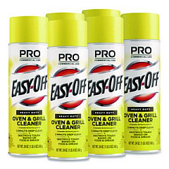 Professional EASY-OFF Oven and Grill Cleaner, 24 oz Aerosol, 6/Carton (85261)