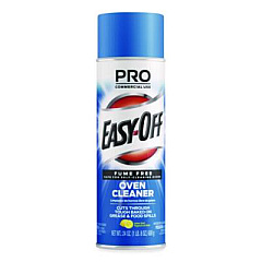 Professional EASY-OFF Fume-Free Max Oven Cleaner, Foam, Lemon, 24 oz Aerosol Spray (85260EA)