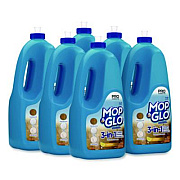 Professional MOP & GLO Ready to Use Multi-Surface Floor Cleaner, Fresh Citrus Scent, 64 oz Bottle, 6/Carton (74297CT)