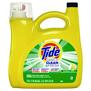 Tide Simply Clean and Fresh Laundry Detergent, Daybreak Fresh, 128 oz Bottle (8913044800)