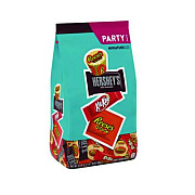 Hershey's Party Pack Miniatures Milk Chocolate Variety, Assorted, 33.38 oz Bag (20243)