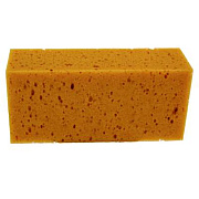 Unger Fixi-Clamp Sponge, 3.75 x 8.5, 2.75" Thick, Yellow (SP010EA)