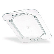 Carlisle StorPlus Polycarbonate Flat Universal Lid, 4.31 x 6.88 x 0.44, Clear, Plastic (10336U07)