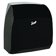 Scott Slimroll Manual Towel Dispenser, 12.65 x 13.02 x 7.18, Black (47092)