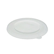 Pactiv Evergreen EarthChoice PP Lid for Fiber Blend Bowl, 8" Diameter, Clear, Plastic, 200/Carton (YPPLIDF8RND)