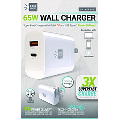 ByTech Wall Charger, 60 W, White (CLPDW6105WT)