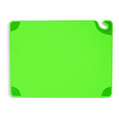 San Jamar Saf-T-Grip Cutting Board, 24 x 18 x 0.5, Green (CBG182412GN)