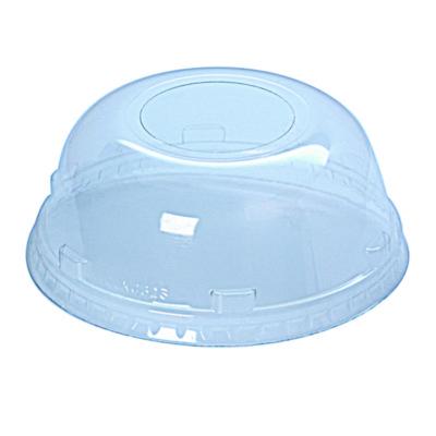 Fabri-Kal Kal-Clear/Nexclear Drink Cup Lids, Squat Dome Lid with 1.75" Hole, Fits 32 oz Cold Cups, Plastic, Clear, 500/Carton (DLKC32S)