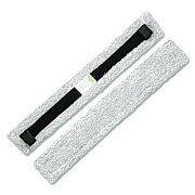 Unger VisaVersa Pro Microfiber Replacement Pad, 14", Light Gray, 10/Carton (VEP35)