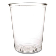Eco-Products Round Deli Containers, 32 oz, 4.63" Diameter x 5.5" h, Clear, Plastic, 500/Carton (EPRDP32)