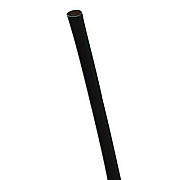 Eco-Products Unwrapped Straw, 5.75", Plastic, Black, 20,000/Carton (EPST513)