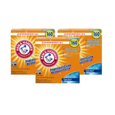 Arm & Hammer Powder Laundry Detergent, Clean Burst, 9.86 lb Box, 3/Carton (3320000109)