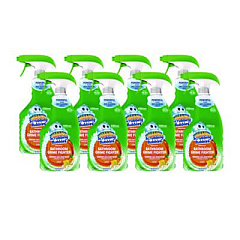 Scrubbing Bubbles Multi Surface Bathroom Cleaner, Citrus Scent, 32 oz Spray Bottle, 8/Carton (366078)