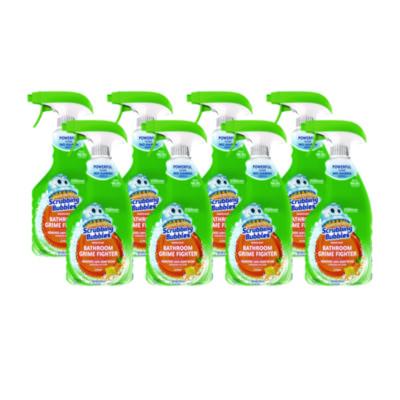 Scrubbing Bubbles Multi Surface Bathroom Cleaner, Citrus Scent, 32 oz Spray Bottle, 8/Carton (366078)